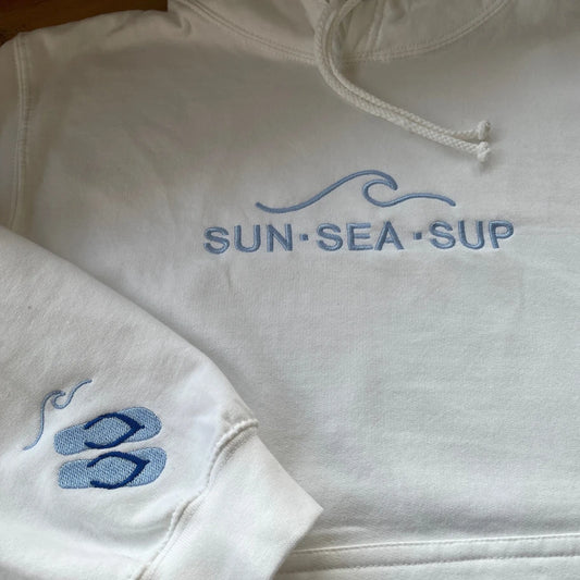 Sun Sea Sup Hoodie