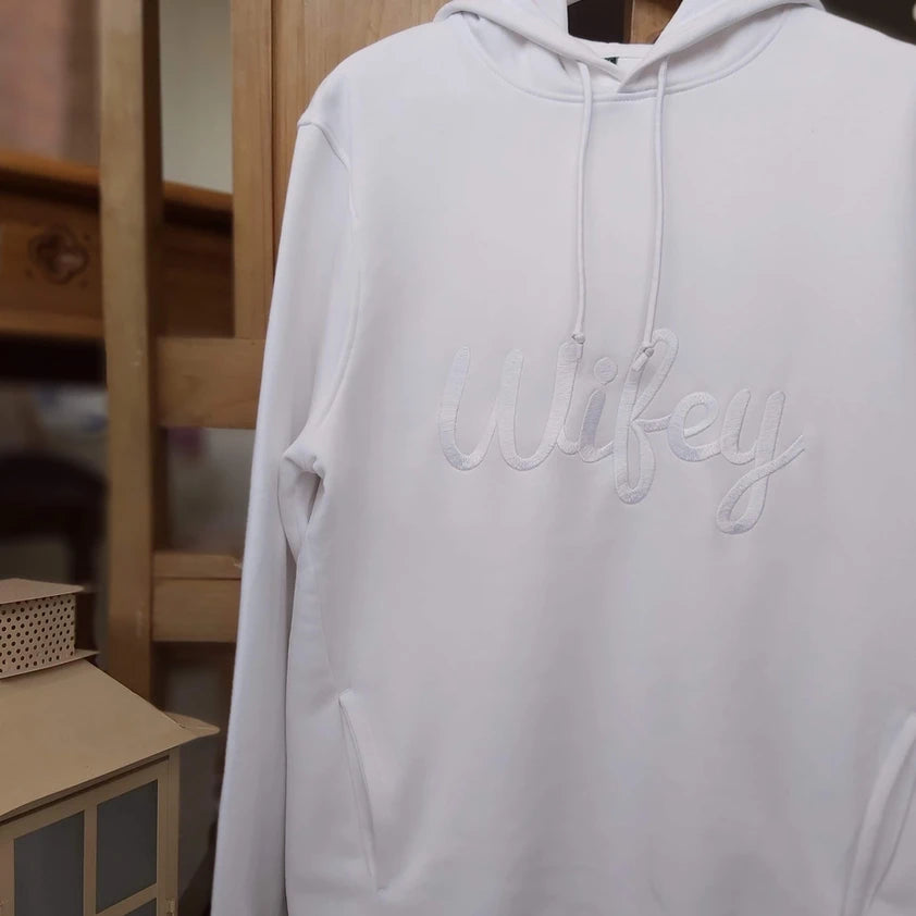 Wifey Luxury Organic Hoodie