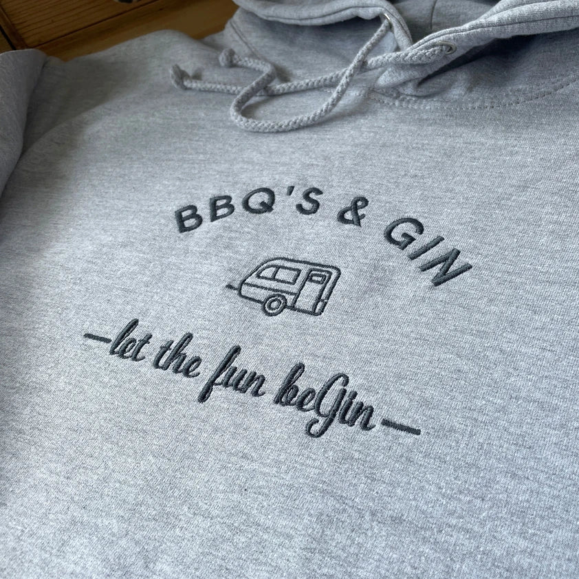 BBQ, Gin, Caravan Hoodie