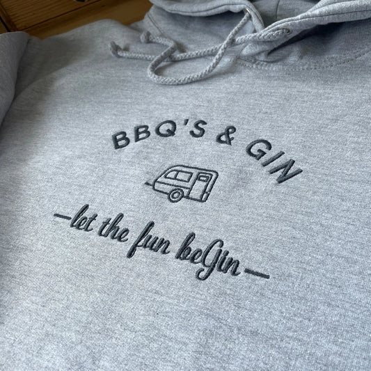 BBQ, Gin, Caravan Hoodie
