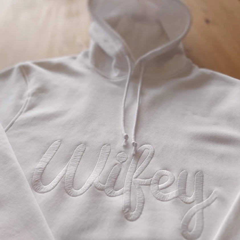 Wifey Luxury Organic Hoodie