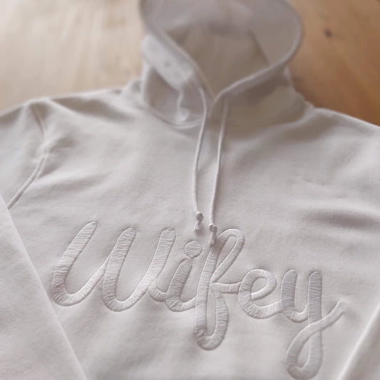 Wifey Luxury Organic Hoodie