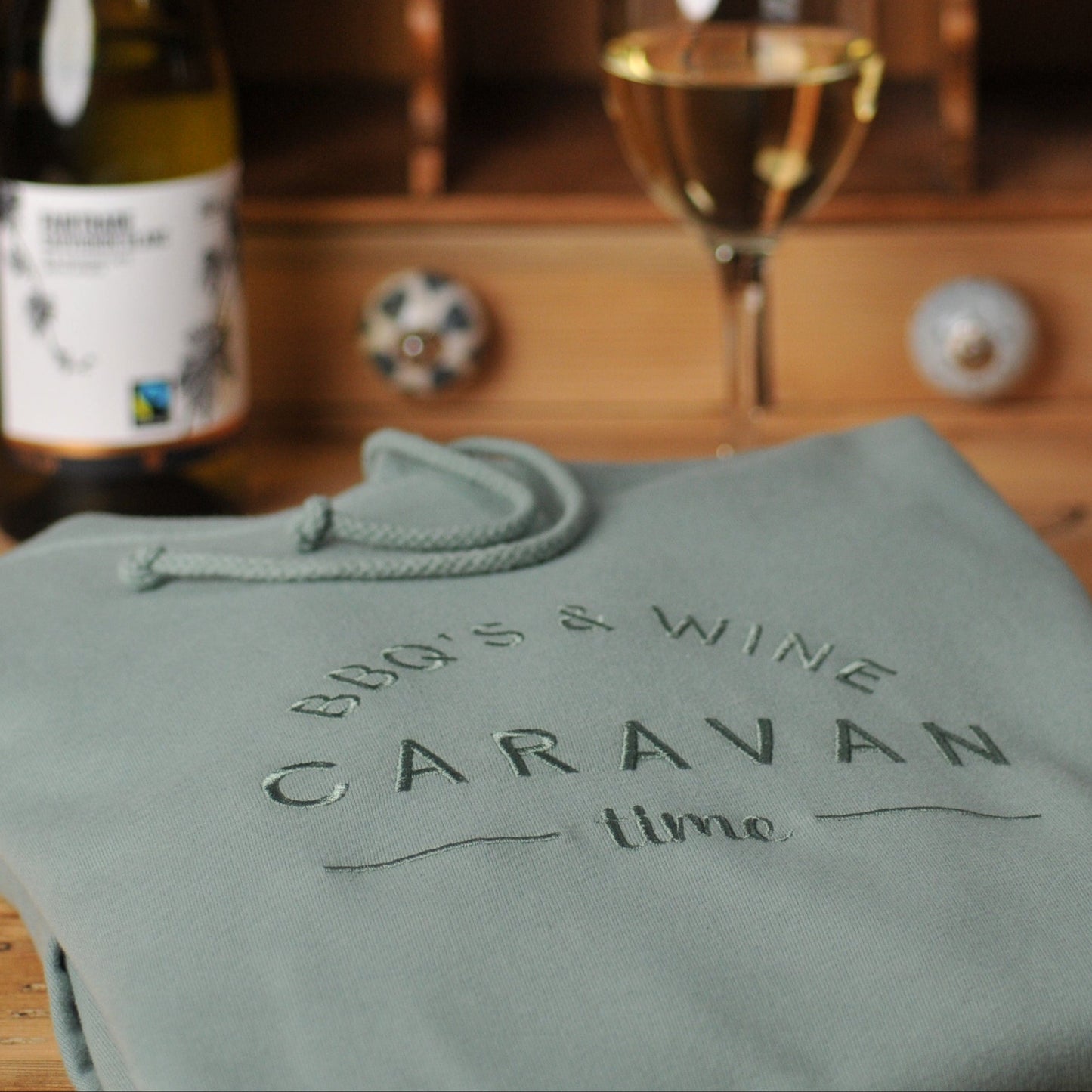 BBQ'S & Wine Caravan Time Hoodie